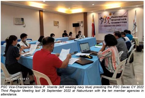 Psc Davao De Oro Convenes For Cy Third Regular Meeting