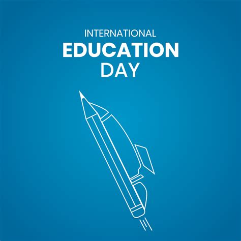 International Education Day. Creative Education day design for banner ...