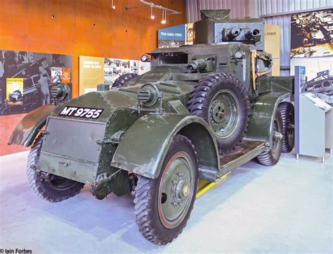 Lanchester Mk Ii Armoured Car Six Wheeled Armoured Cars We Flickr