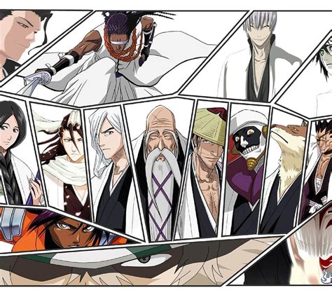 Bleach Captains Hd Wallpaper Pxfuel