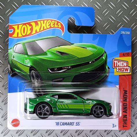 Hot Wheels 18 Camaro SS Rare Collectible Miniature Model 1 64 Scale Gift Idea With Free Shipping