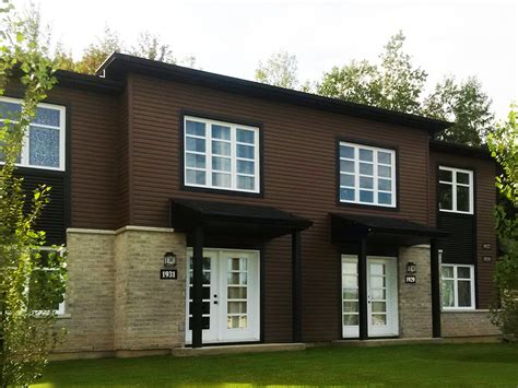 Cabot Brown Vinyl Siding - Modern - Exterior - Other - by Kaycan | Houzz