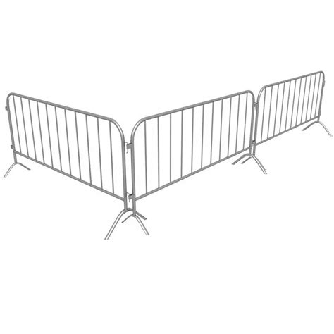 Metal Traffic Road Crowd Control Barricade Temporary Fence Garden Fence