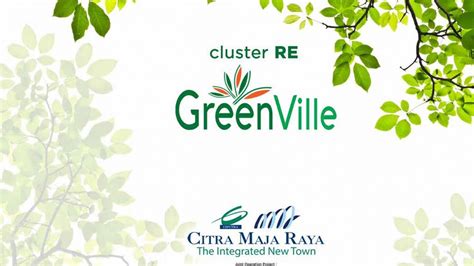 Cluster Green Ville Citra Maja Raya YouTube