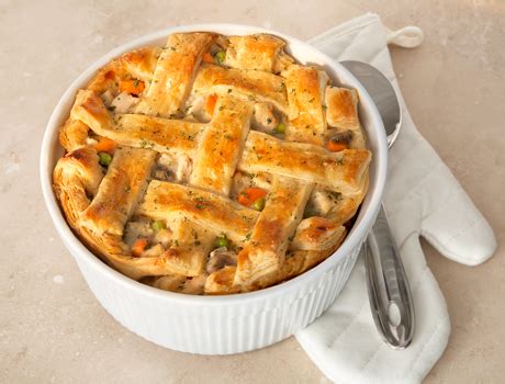 The Ultimate Chicken Pot Pie - Puff Pastry