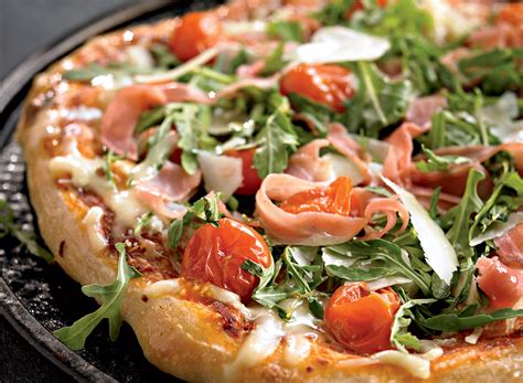 Italian Inspired Prosciutto Arugula Pizza Recipe — Eat This Not That