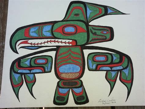 Tlingit Eagle Pacific Northwest Native Art Pinterest