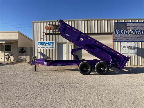 Load Trail X Tandem Axle Dump Low Pro Dump Mid Tex