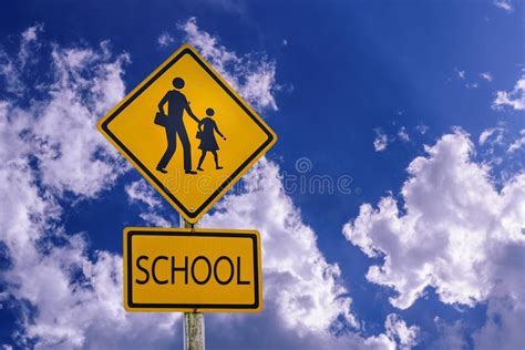 Two Kids Crossing A Lined Pedestrian Crossing Stock Image - Image of street, pedestrian: 9910203