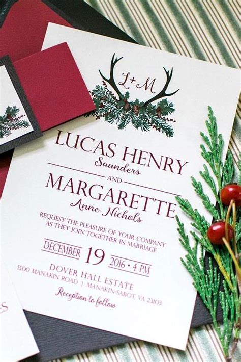 Winter Wedding Invitations Ideas For Any Wedding Theme