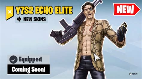 First Look At Echo Yakuza Elite Skin Animation Gameplay