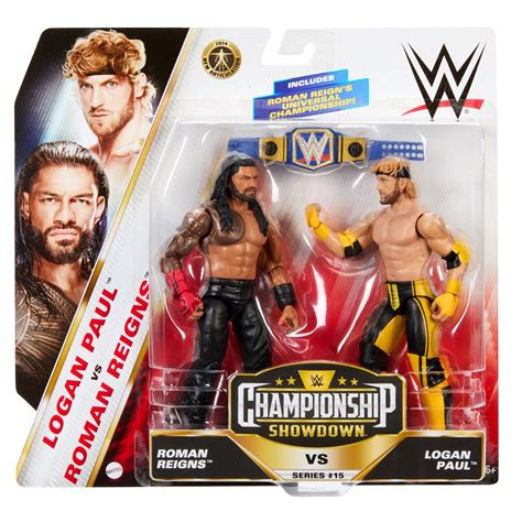 WWE Championship Showdown Series 15 Roman Reigns vs. Logan Paul Action ...