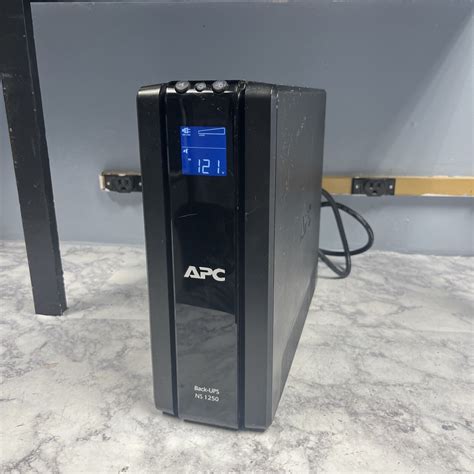 Used APC Back Ups NS 1250 120V Battery Backup Surge Protector NO