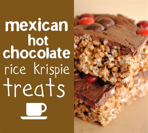 Mexican Hot Chocolate Rice Krispie Treats Something Swanky