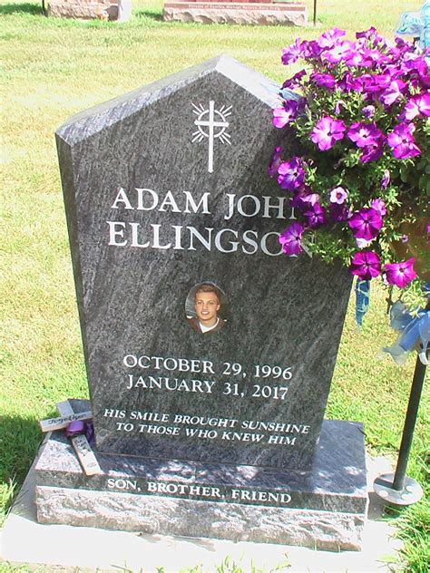 Adam John Ellingson 1996 2017 Find A Grave Memorial