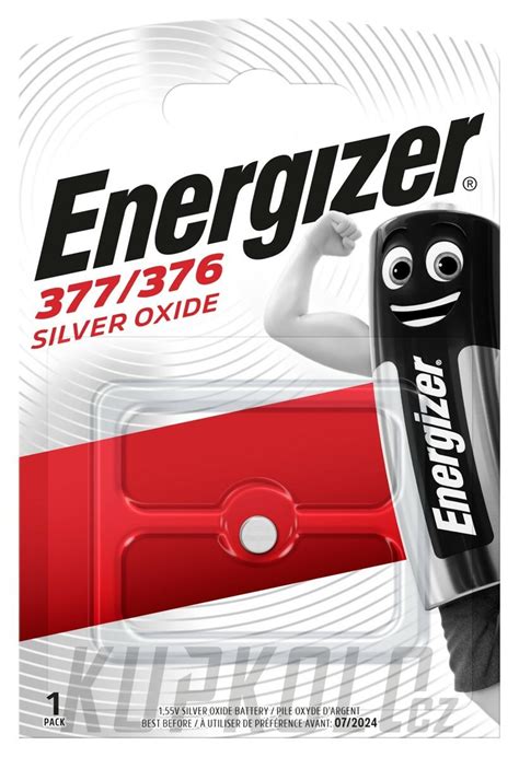 Energizer hodinková baterie - 377 / 376 - kupkolo.cz