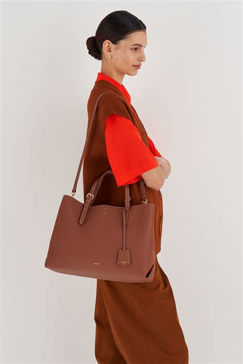 Margot Large Day Bag Whiskey Oroton