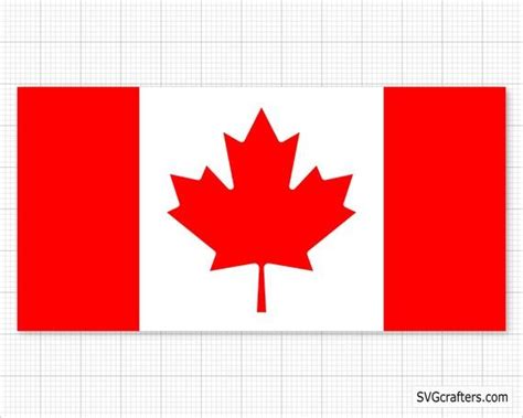 Flag Of Canada Svg Canada Svg Canadian Flag Svg Maple Leaf Svg