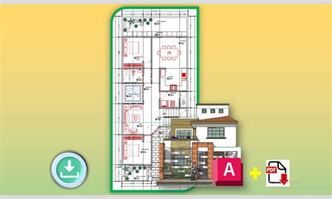 Planos De Vivienda Multifamiliar Con Comercio X M Pisos