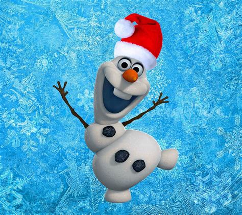 Snowman Olaf Merry Christmas Wallpaper Christmas Wallpaper Ipad