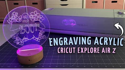 You Can Do This With Your Cricut Explore Air Engraving Acrylic With