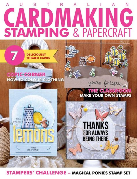 Australian Cardmaking Stamping Papercraft Vol No Digital