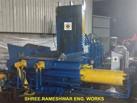 Hydraulic Scrap Baling Press Machine Tripple Action Jumbo Scrap