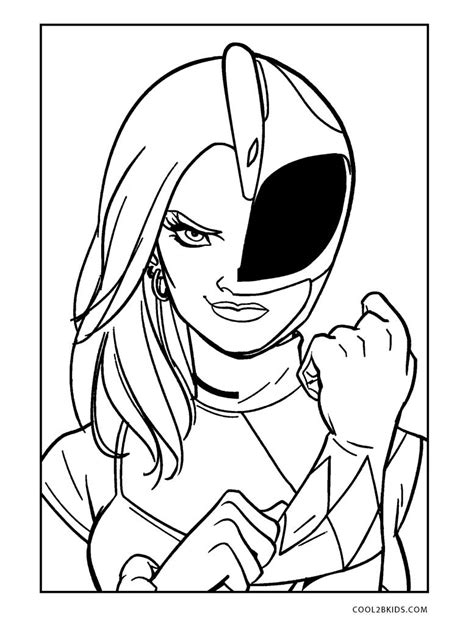 Free Printable Power Ranger Coloring Pages For Kids