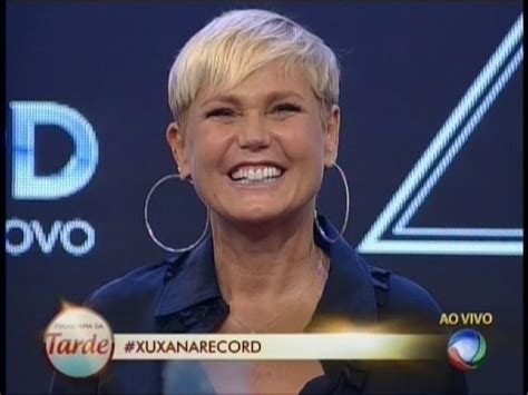 Xuxa chega à Record veja fotos Fotos UOL TV e Famosos