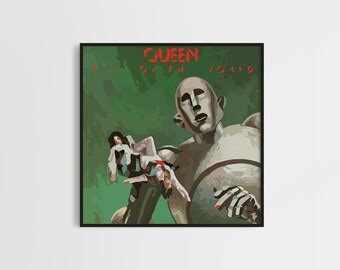 QUEEN News of the World Album Cover POSTER 24 X 24 Inches - Etsy