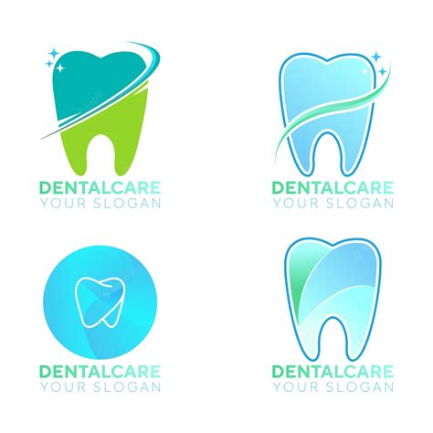 Premium Vector Dental Logo Template Set