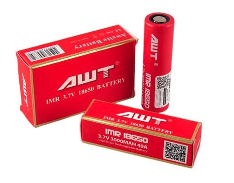 Awt Imr 18650 3000mah 40a Battery In Dubai UAE