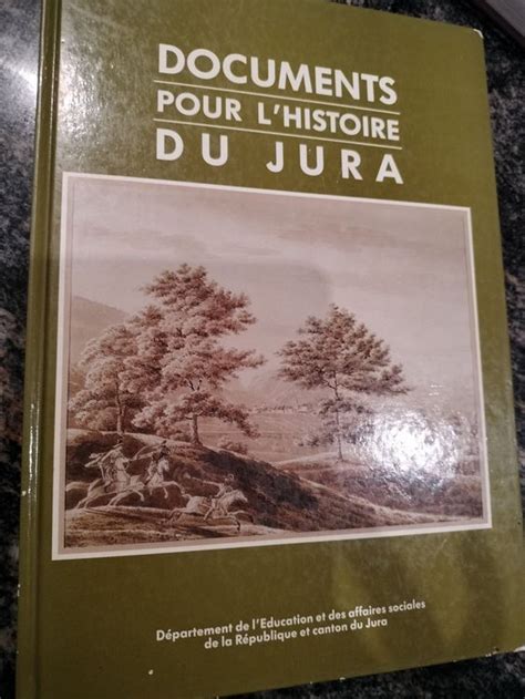 Documents Pour L Histoire Du Jura Wagner Jean Kaufen Auf Ricardo