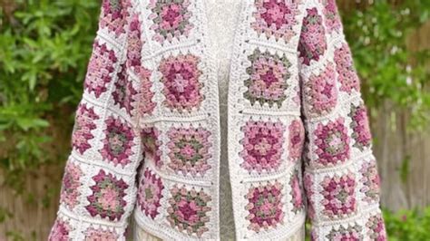 10 Crochet Granny Square Cardigan Patterns Fun Crochet Patterns