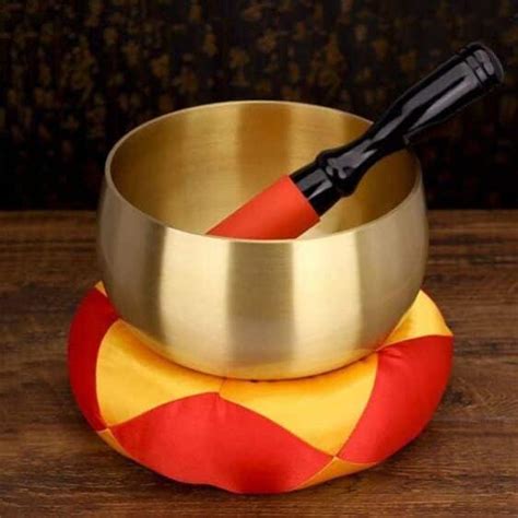 Hand Hammered Tibetan Buddhism Singing Bowl For Yoga Chakra Meditation