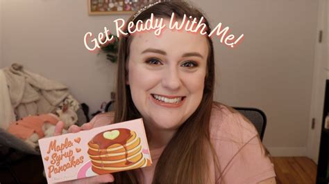 GET READY WITH ME Too Faced Maple Syrup Pancakes Palette YouTube