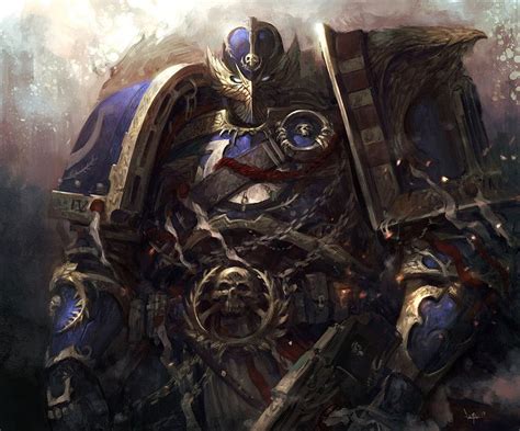 Wh 40k Ultramarine By Faroldjo Warhammer 40k Ultramarines Hd