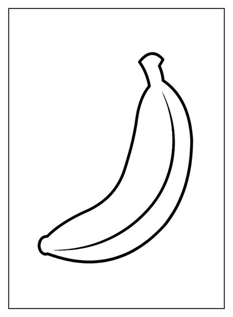 Desenhos De Banana Para Colorir Bora Colorir