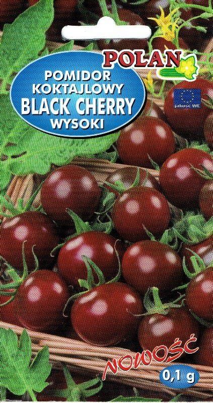 Pomidor Gruntowy Black Cherry Koktajlowy G Polan Inna Marka