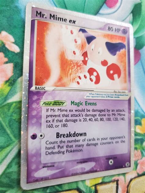 Yahoo Mr Mime Ex Ex Firered Leafgreen Rg