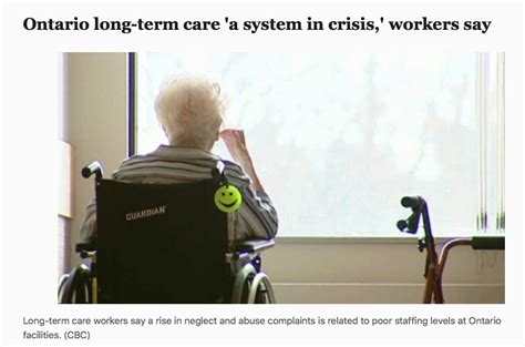 Cbc Ontarios Long Term Care Crisis