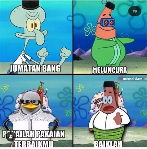 Meme Disuruh Jumatan Ini Bikin Cepat Insaf