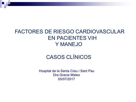 Pdf Factores De Riesgo Cardiovascular En N Caso Cl Nico Mujer