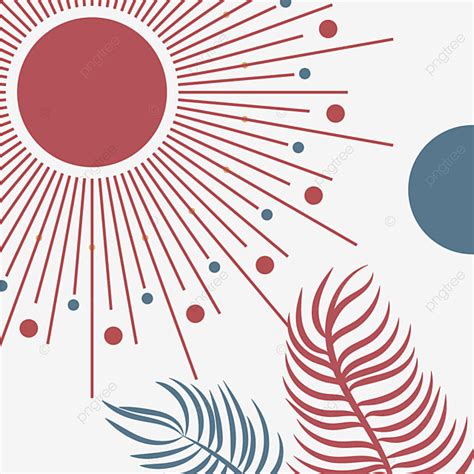 Abstract Wall Art Vector Art Png Abstract Bohemian Sunrise Wall Art