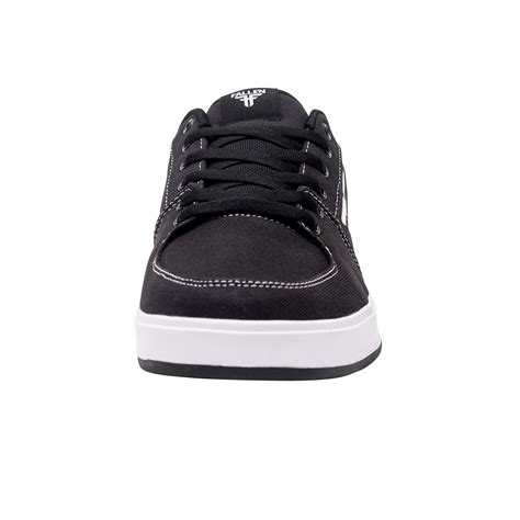 PATRIOT - BLACK / WHITE VEGAN - Cupsole – fallenfootwear-eu