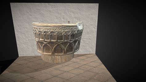 Pila Bautismal Download Free 3d Model By Fotoluis E94dd84 Sketchfab