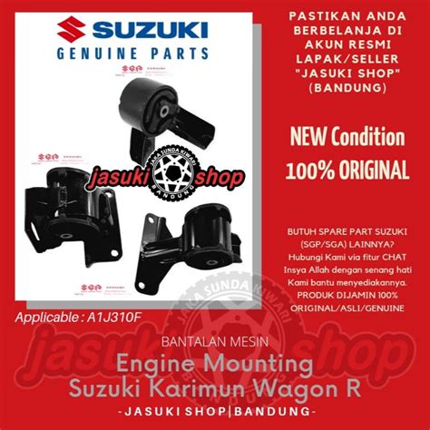 MESIN Suzuki Karimun Wagon R A1J310F Front Rear Engine Mounting Bearing