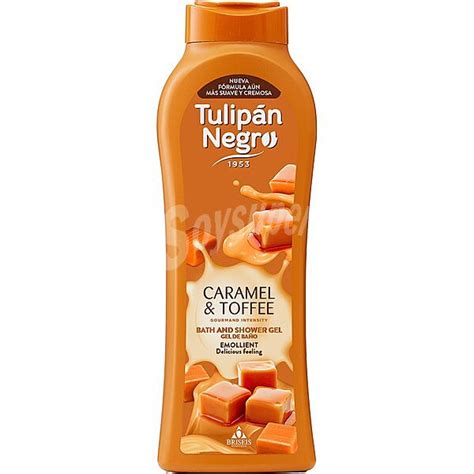 Tulip N Negro Gel De Ba O Emoliente Caramel Toffee Botella Ml