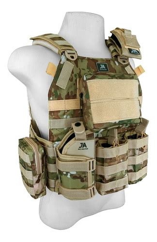 Capa De Colete Plate Carrier Multicam J A Rio Militar Parcelamento