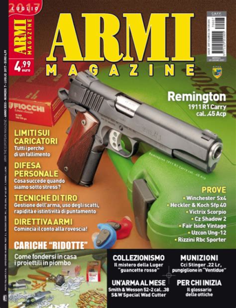 Armi Magazine Luglio In Edicola